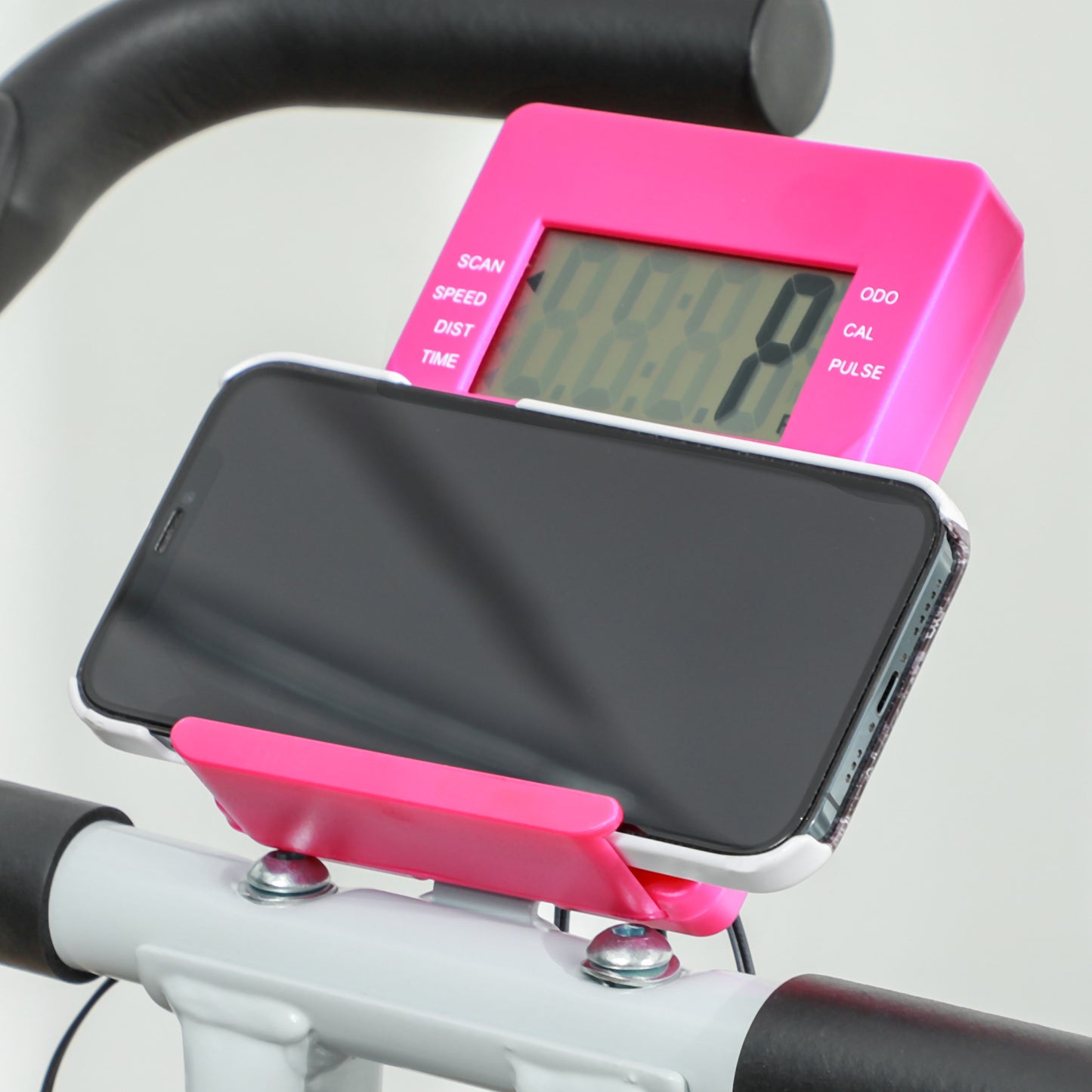 Folding Exercise Bike with 8-Level Magnetic Resistance