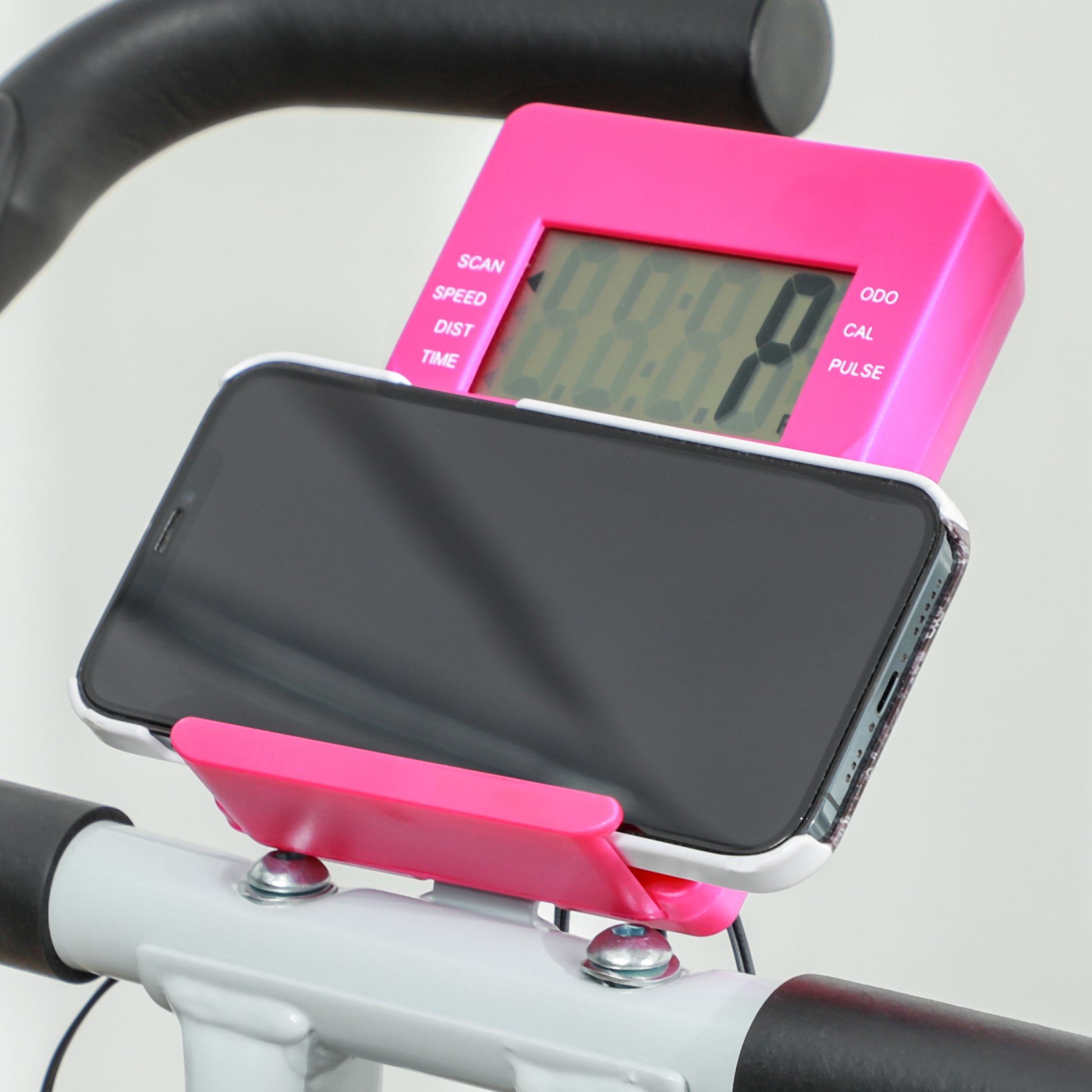 Folding Exercise Bike with 8-Level Magnetic Resistance
