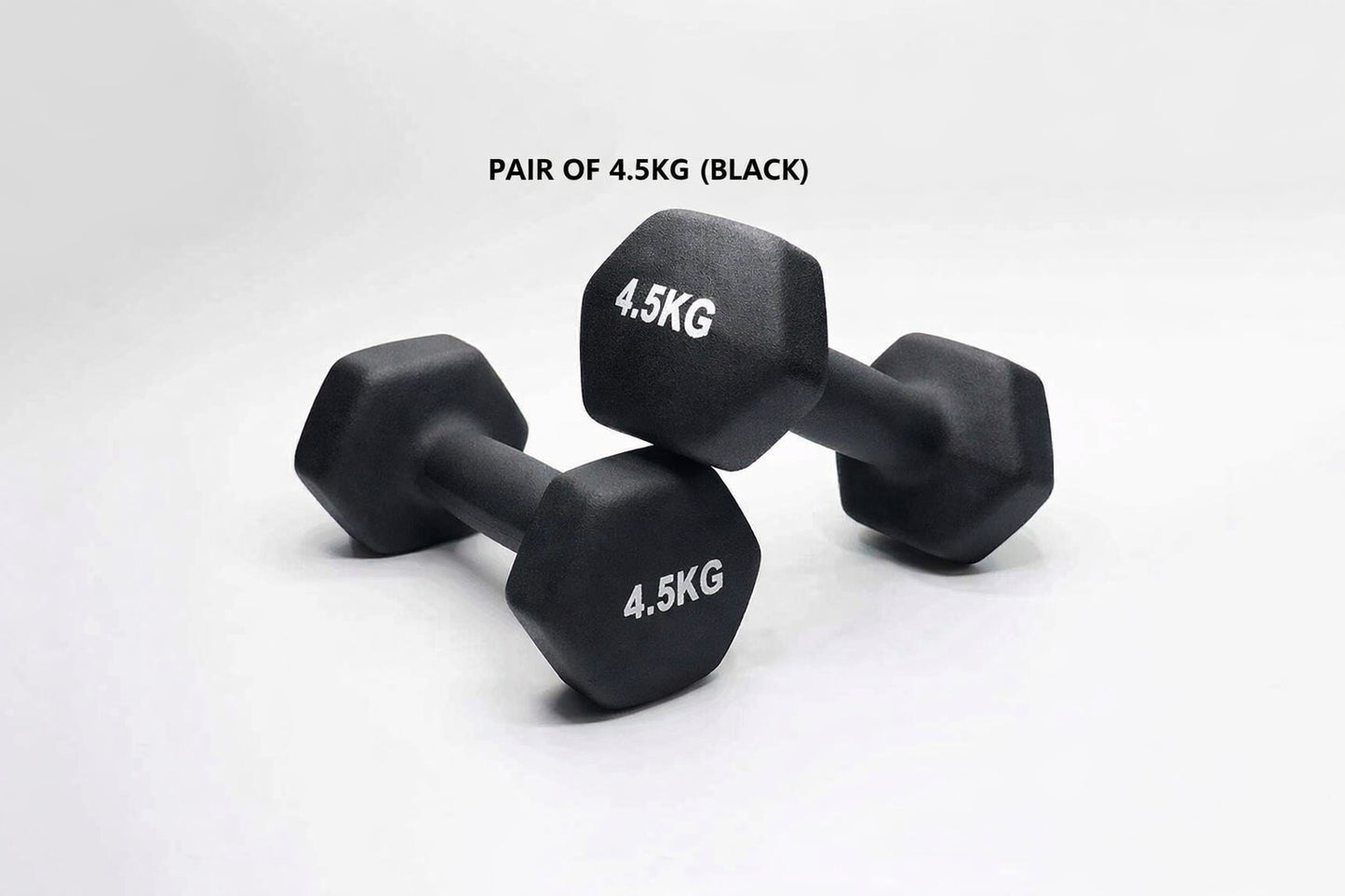 Neoprene Dumbbell Pair – Cast Iron Core Non-Slip Weights 0.5Kg–5Kg – Home Gym UK