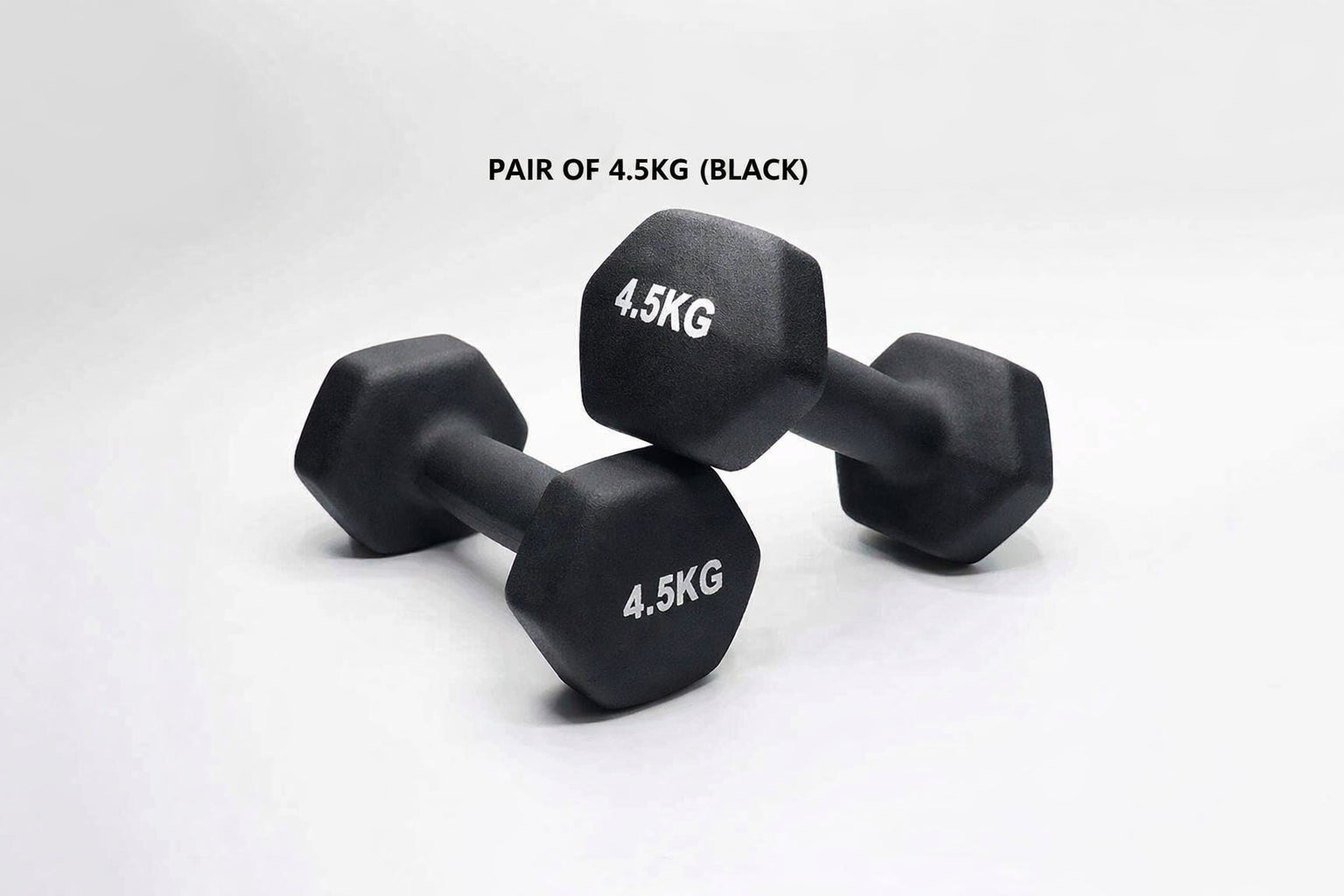 Neoprene Dumbbell Pair – Cast Iron Core Non-Slip Weights 0.5Kg–5Kg – Home Gym UK