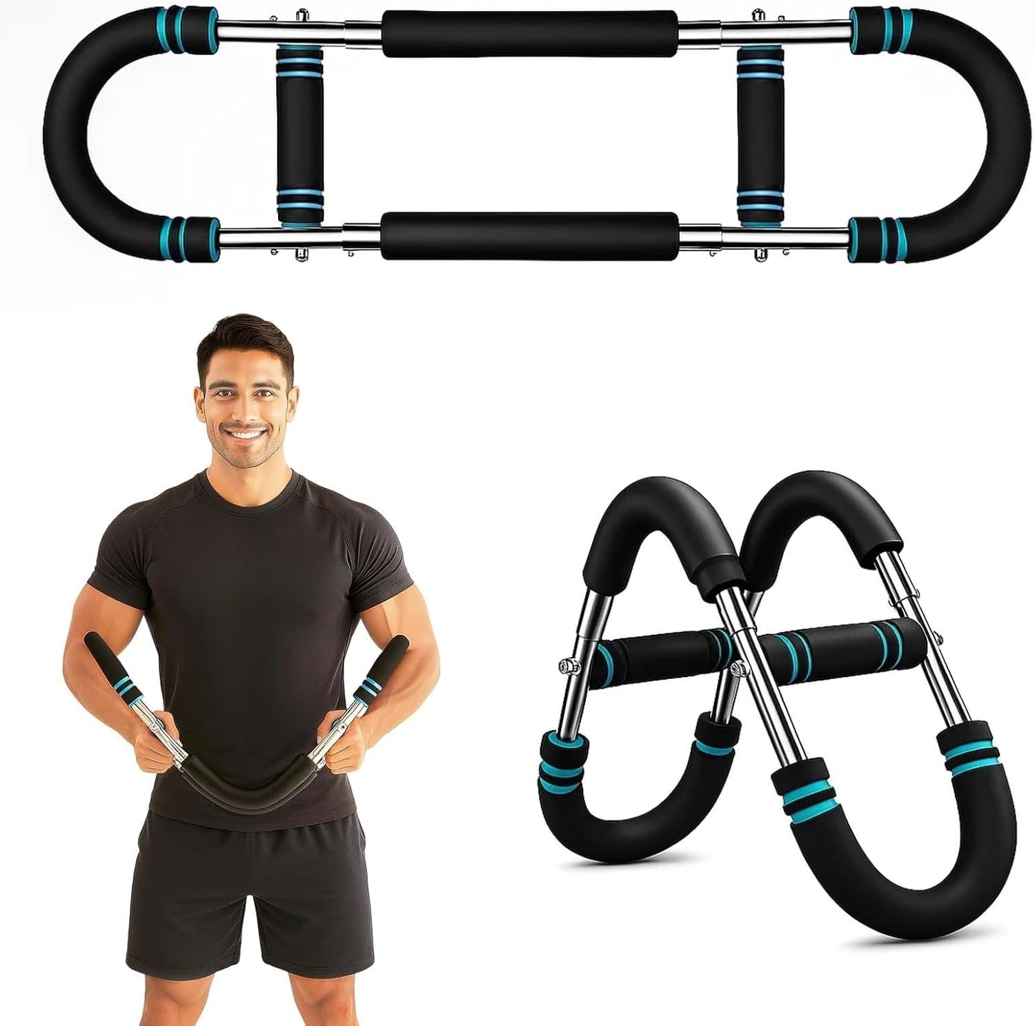 UK Saker Twister Arm Trainer Adjustable Chest Workout Equipment Detachable