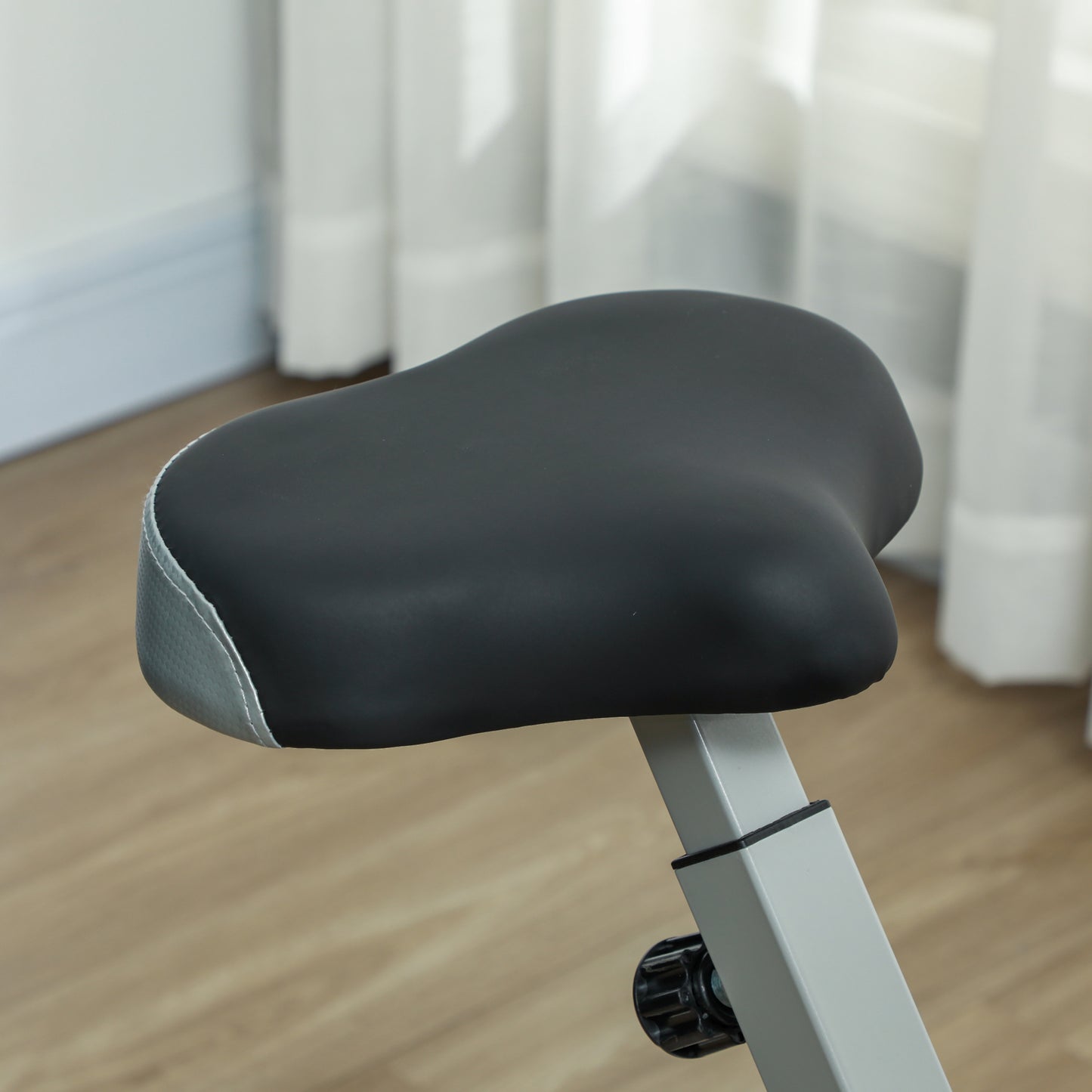 Folding Exercise Bike with 8-Level Magnetic Resistance
