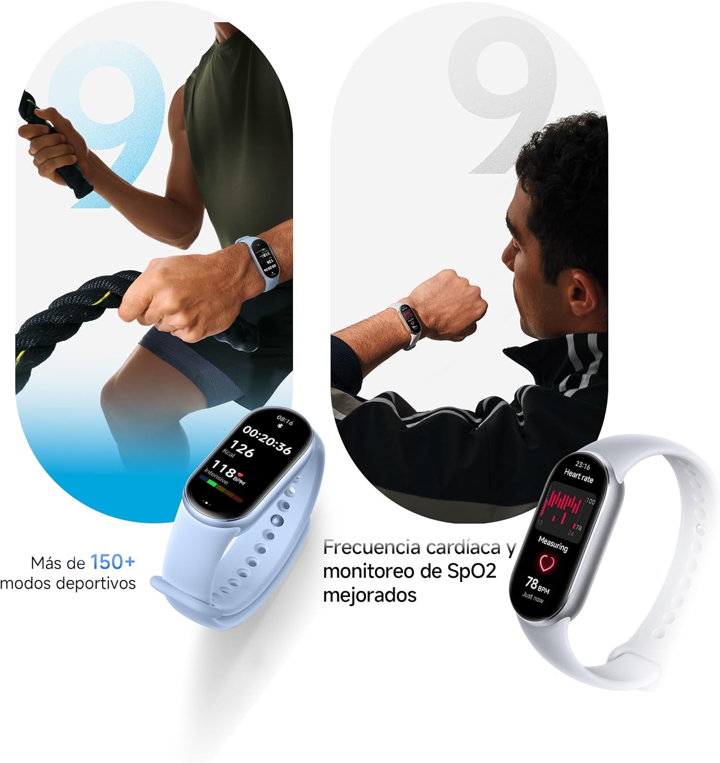 Smart Band 9 Arctic Blue