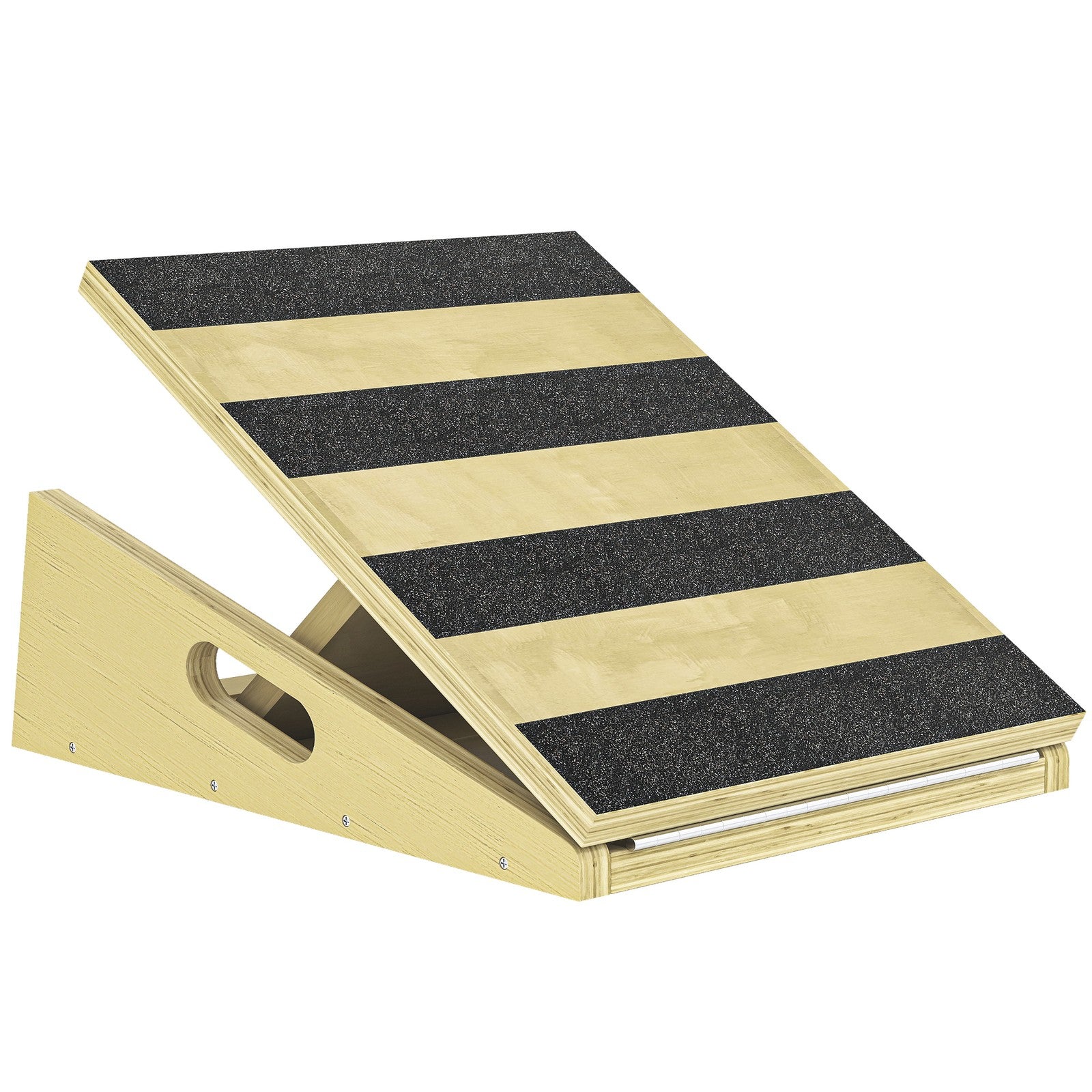 Portable Slant Board, Adjustable Incline Board Calf Stretcher with Side Handles