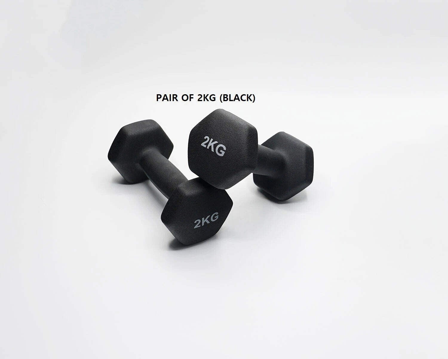Neoprene Dumbbell Pair – Cast Iron Core Non-Slip Weights 0.5Kg–5Kg – Home Gym UK