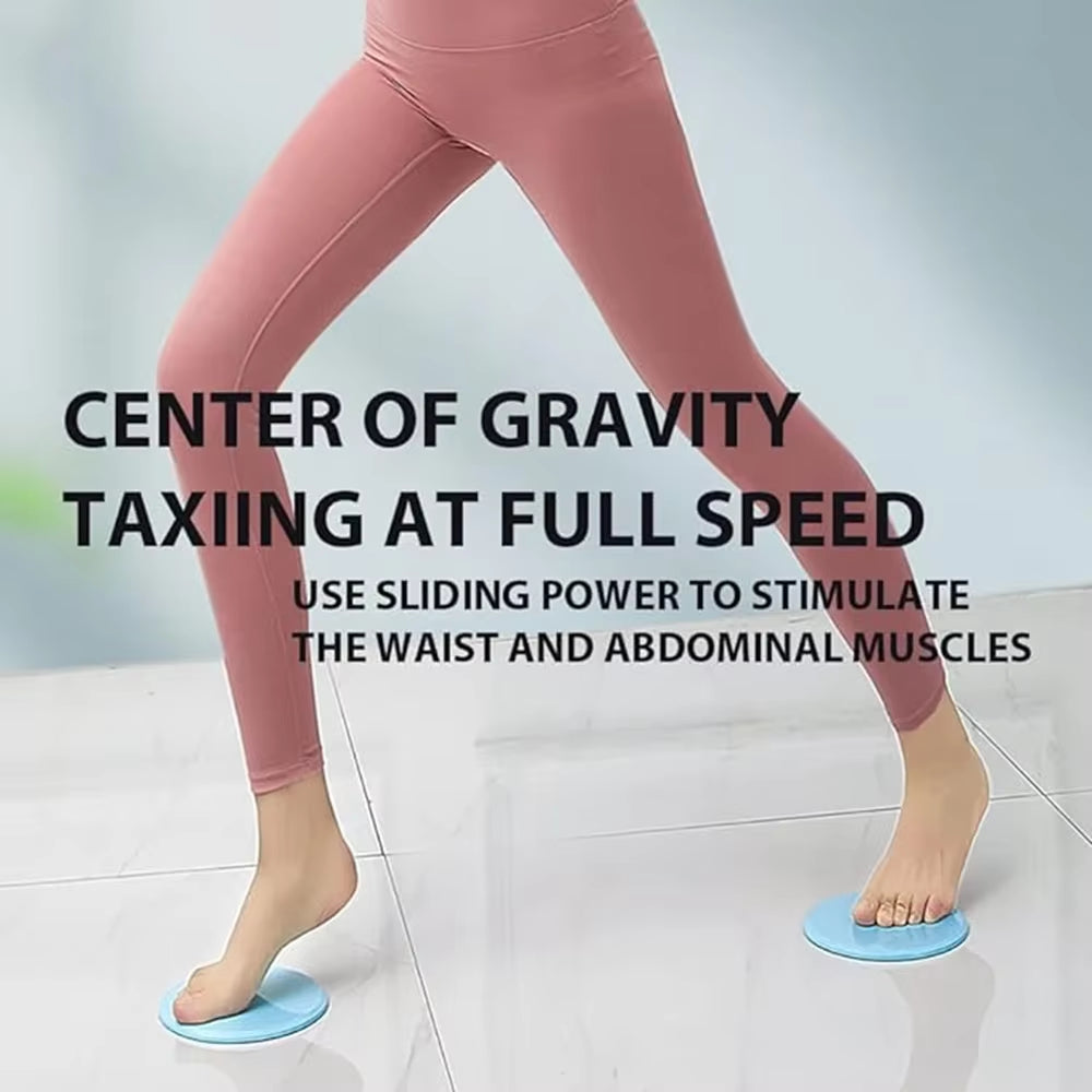 Pair of Fitness Core Sliders Abdominal Exercise Sliding Plate Pilates Yoga Gym Discs Slider Body Muscle Training Equipment