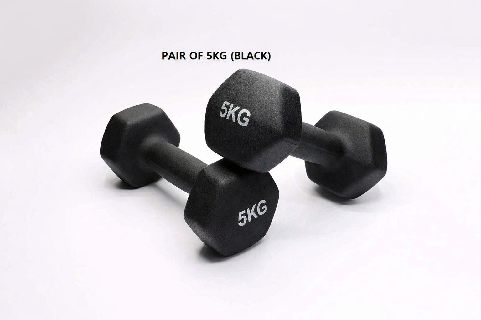 Neoprene Dumbbell Pair – Cast Iron Core Non-Slip Weights 0.5Kg–5Kg – Home Gym UK